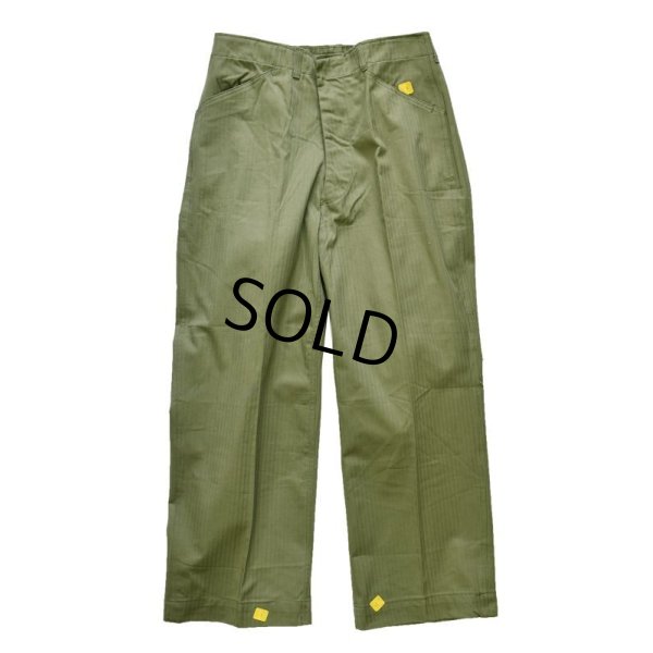 画像4: 【デッドストック】40's【ビンテージ】米軍実物【USMC】【P41】【HBTパンツ】トラウザーズ【M41】【36x32】