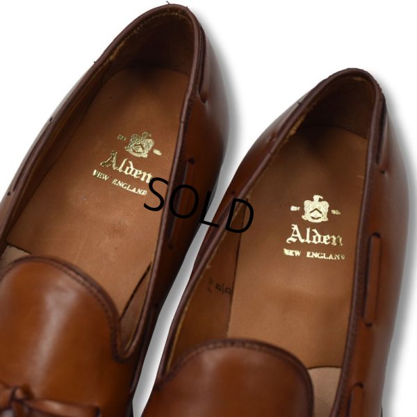 画像3: 【デッドストック】【USA製】ビンテージ【ALDEN】【オールデン】ブラウン【タッセルローファー】【9 1/2 B/D】【27.5cm程度】