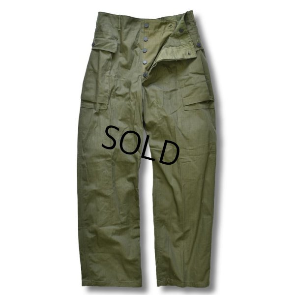 画像4: 【デッドストック】40's【ビンテージ】【米軍実物】U.S.ARMY【M43】【HBTパンツ】【13スターボタン】【36×33】