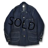 【ビンテージ】【デッドストック】USA製【LEE】【91-J】【デニムカバーオール】【サイズ４４】 