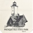 画像4: 【ビンテージ】【灯台プリント】【Light house】【PRESQUE ISLE STATE PARK】【キャンバストート】【トートバッグ】<br> (4)