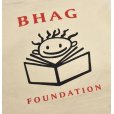 画像4: 【未使用】【BHAG foundation】【生成り】【本】【キャンバスコットン】【トートバッグ】 