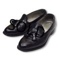 USA製【ビンテージ】【オールデン】【Alden】黒【タッセルローファー】スリッポン【黒】【8 1/2 B/D】【26.5cm程度】 