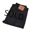 メキシコ製【ビンテージ】【LEVI'S】【リーバイス５０５】505【黒】【デニムパンツ】ブラックデニム【34×34】 