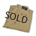 【デッドストック】新品未使用【ラルフローレン】【Ralph Lauren】刺繍入り【ベージュ】【コットンパンツ】【36X32】 