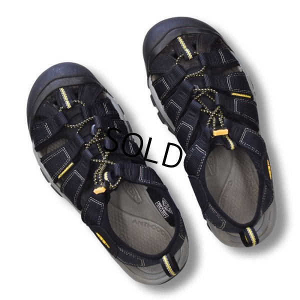 画像1: 【KEEN】【キーン】【ブラック】ウォータープルーフ【サンダル】【サイズ9.5】【27.5cm程度】 