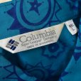 画像2: ビンテージ【コロンビア】【Columbia】【星柄】水色【半袖シャツ】【サイズＬ】<br> (2)