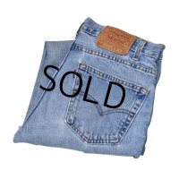 【ビンテージ】【USA製】【LEVI'S】【リーバイス】５１２【512】【テーパード】【スリムフィット】【デニムパンツ】【33X30】 