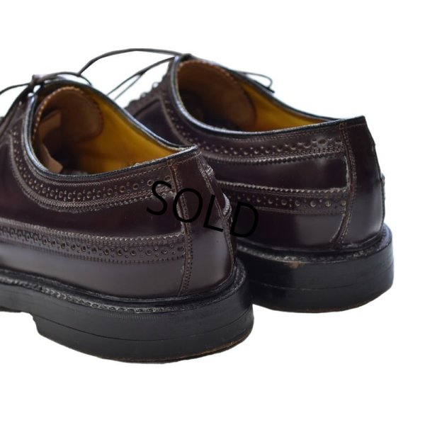 画像5: 【ビンテージ】【フローシャイム インペリアル】コードバン?【こげ茶・ブラウン】【ウィングチップシューズ】【11 1/2C】【29.5cm程度】