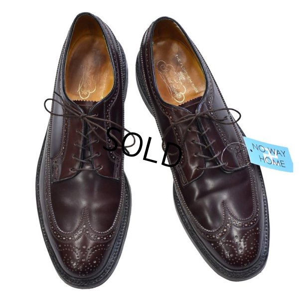 画像6: 【ビンテージ】【フローシャイム インペリアル】コードバン?【こげ茶・ブラウン】【ウィングチップシューズ】【11 1/2C】【29.5cm程度】