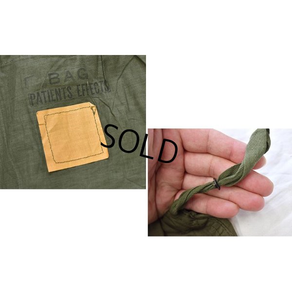 画像3: 【デッドストック】60's【ビンテージ】【米軍】【U.S.ARMY】【Patients effects BAG】【ペーシェントエフェクトバッグ】 巾着 【ポーチ】 