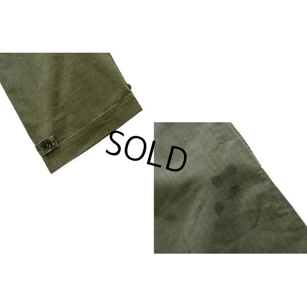 画像3: 40's【ビンテージ】【米軍実物】U.S.ARMY【HBTパンツ】【フィールドパンツ】【M43】【W37程度】