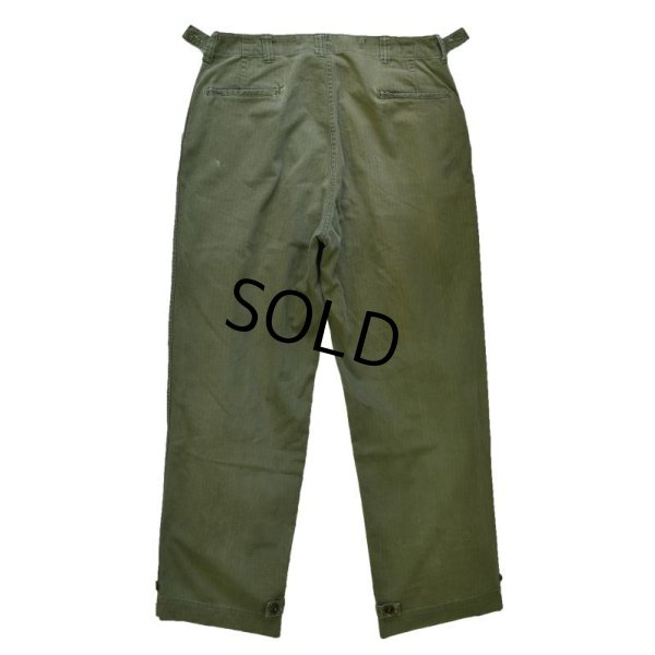 画像5: 40's【ビンテージ】【米軍実物】U.S.ARMY【HBTパンツ】【フィールドパンツ】【M43】【W37程度】