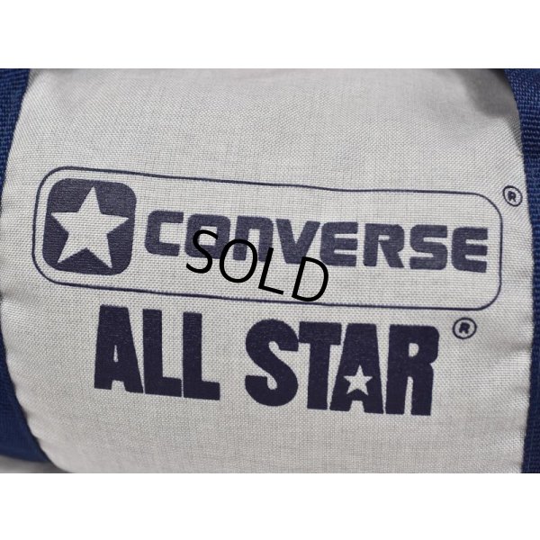 画像3: 80's【ビンテージ】【コンバース】converse【ALL STAR】オールスター 紺×グレー【ボストンバッグ】 