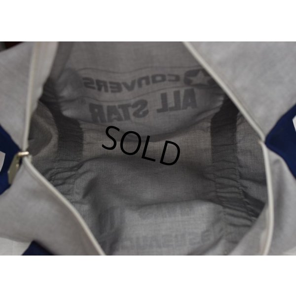 画像4: 80's【ビンテージ】【コンバース】converse【ALL STAR】オールスター 紺×グレー【ボストンバッグ】 