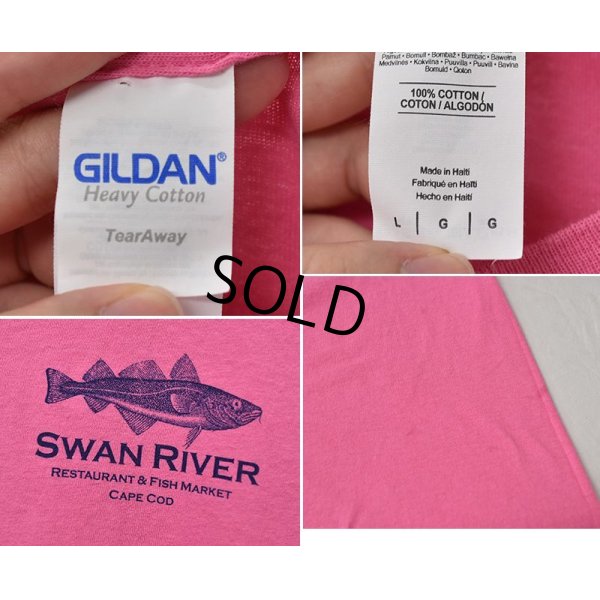 画像2: 【ビンテージ】【SWAN RIVER】【魚】【Tシャツ】【サイズL】 