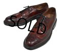 【程度良好!!】【USA製】ビンテージ【SCOTTS】コードバン【ウィングチップ】レザーシューズ【9  D/B】【27cm程度】 