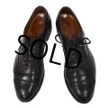 【オールデン】ALDEN 【メダリオンキャップトゥ】黒 【レザーシューズ】【9 1/2 B/D】【27.5cm程度】 