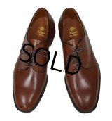 【デッドストック】【USA製】ビンテージ【ALDEN】【オールデン】ブラウン【プレーントゥ】【9 1/2 B/D】【27.5cm程度】 