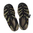 画像1: 【KEEN】【キーン】【ブラック×オリーブ】ウォータープルーフ【サンダル】【26cm程度】<br> (1)