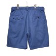 画像3: 【USA製】【ラルフローレン】POLO RALPH LAUREN【青】【２タック】【ショートパンツ】 【短パン】【コットンショーツ】【W32】<br> (3)