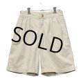 【ビンテージ】【オールドギャップ】【GAP】ギャップ 【オフホワイト】【２タック】【ショートパンツ】【短パン】【コットンショーツ】【W30】 
