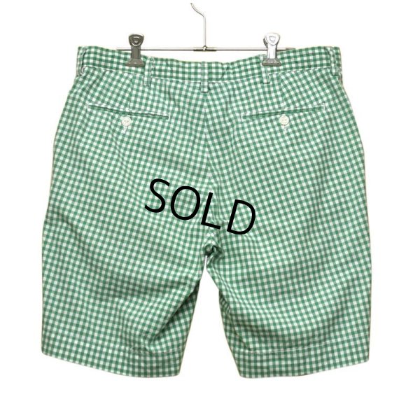 画像3: 【ラルフローレン】POLO RALPH LAUREN【緑ギンガムチェック】【ショートパンツ】 【短パン】【コットンショーツ】【W34】 