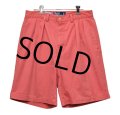 【ラルフローレン】POLO RALPH LAUREN【ピンク】【２タック】【ショートパンツ】 【短パン】【ショーツ】【W32】 