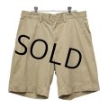 【ラルフローレン】POLO RALPH LAUREN 【ベージュ】【コットンショーツ】【ショートパンツ】【短パン】【W34】 