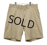 【ラルフローレン】POLO RALPH LAUREN 【ベージュ】【コットンショーツ】【ショートパンツ】【短パン】【W34】 