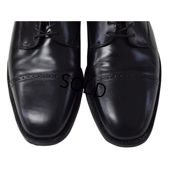 画像6: 程度良好‼【USA製】【ビンテージ】【ジョンストン＆マーフィー】JOHNSTON＆MURPHY【OPTIMA】【黒】ストレートチップ【10 D/B】【28cm程度】 