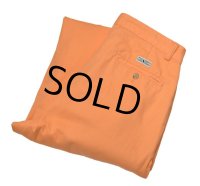 【ラルフローレン】【polo Ralph Lauren】オレンジ【ANDREW PANT】【２タックコットンパンツ】【30X32】 