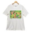 画像1: 【USA製】【ビンテージ】【The living forest】【動物プリント】【白】【Tシャツ】【サイズＸＬ】<br> (1)