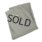 POLO RALPH LAUREN【ラルフローレン】水色【ストライプ】【シアサッカーパンツ】シアサッカースラックス【34X34】 