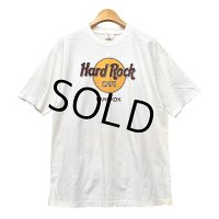 【ビンテージ】Hard Rock Cafe【ハードロックカフェ】【BANGKOK】【バンコク】【白】【Tシャツ】【サイズＸＬ】 