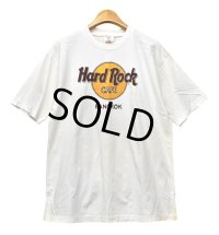 【ビンテージ】Hard Rock Cafe【ハードロックカフェ】【BANGKOK】【バンコク】【白】【Tシャツ】【サイズＸＬ】 