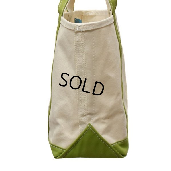 画像6: 【程度良好!!】【USA製】【ビンテージ】【L.L.bean】白ｘモスグリーン【キャンバス】【トートバッグ】【キャンパストート】 