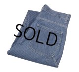 【ビンテージ】【GAP】ギャップ【ヒッコリーストライプ】【ペインターパンツ】【ワークパンツ】【34×32】 