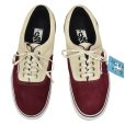 画像6: 【バンズ】VANS【エンジ×オフホワイト】スエード【オーセンティック】【27.5cm】 