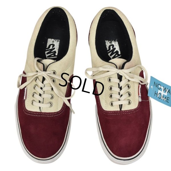 画像6: 【バンズ】VANS【エンジ×オフホワイト】スエード【オーセンティック】【27.5cm】