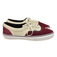 画像3: 【バンズ】VANS【エンジ×オフホワイト】スエード【オーセンティック】【27.5cm】 