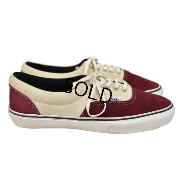画像3: 【バンズ】VANS【エンジ×オフホワイト】スエード【オーセンティック】【27.5cm】