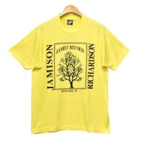 90's【USA製】【ビンテージ】【スクリーンスターズ】【黄色】【Family Reunion】【Tシャツ】【サイズL】 