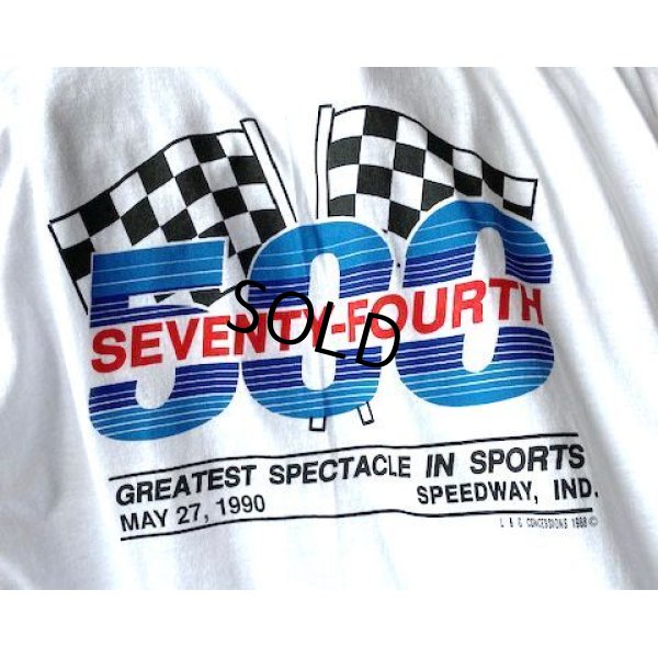 画像3: ほぼ未使用!! 90's【ビンテージ】【スクリーンスターズ】INDY500【インディ500】Indianapolis 500【Tシャツ】 サイズＸＬ 
