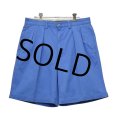 【ラルフローレン】【水色】【２タック】【ショートパンツ】 【短パン】【ショーツ】【W３３】 