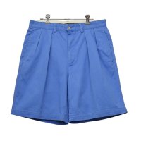 【ラルフローレン】【水色】【２タック】【ショートパンツ】 【短パン】【ショーツ】【W３３】 