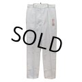USA製【ビンテージ】デッドストック【ディッキーズ】【Dickies】【白】【ワークパンツ】【36X34】 