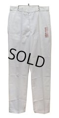 USA製【ビンテージ】デッドストック【ディッキーズ】【Dickies】【白】【ワークパンツ】【36X34】 