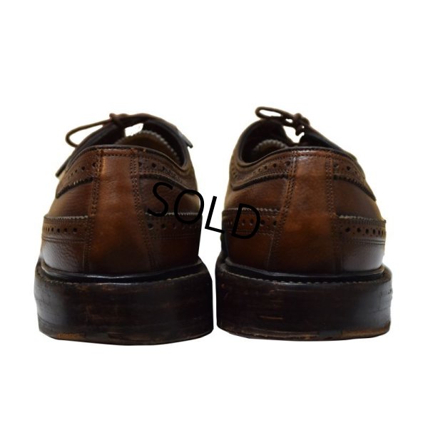 画像4: 【ビンテージ】【フローシャイム】【インペリアル】【ブラウン】【ウィングチップシューズ】【9C】【27ｃｍ程度】 