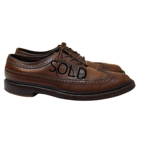 画像3: 【ビンテージ】【フローシャイム】【インペリアル】【ブラウン】【ウィングチップシューズ】【9C】【27ｃｍ程度】 